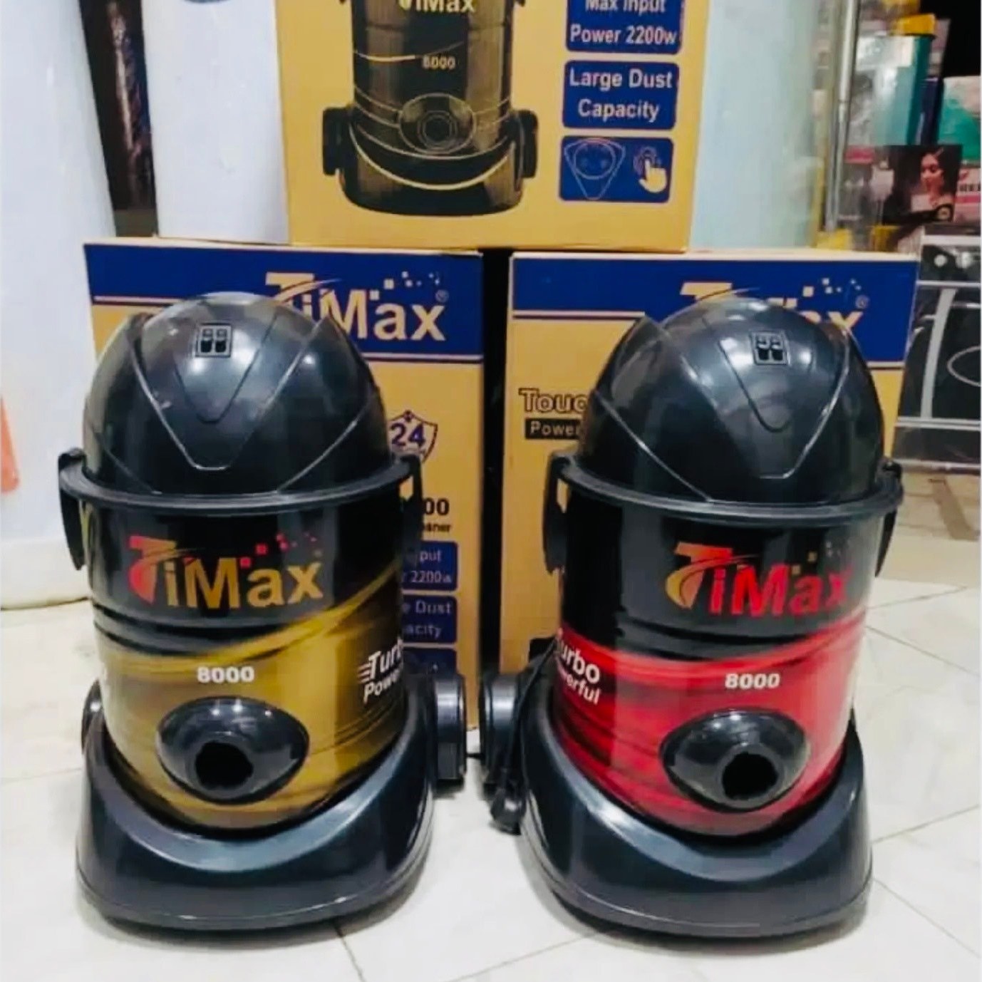 جارو برقی سطلی برند تی تی مکسی 8000توربو برند: تی تی مکس