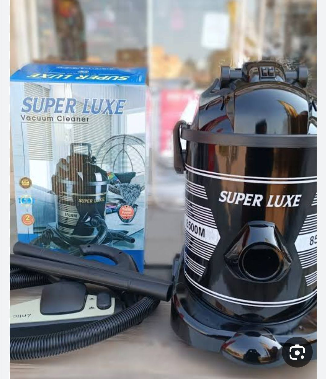 جارو برقی سطلی سوپر لوکس مدل M8500 قدرت مکش ۸۵۰۰ وات